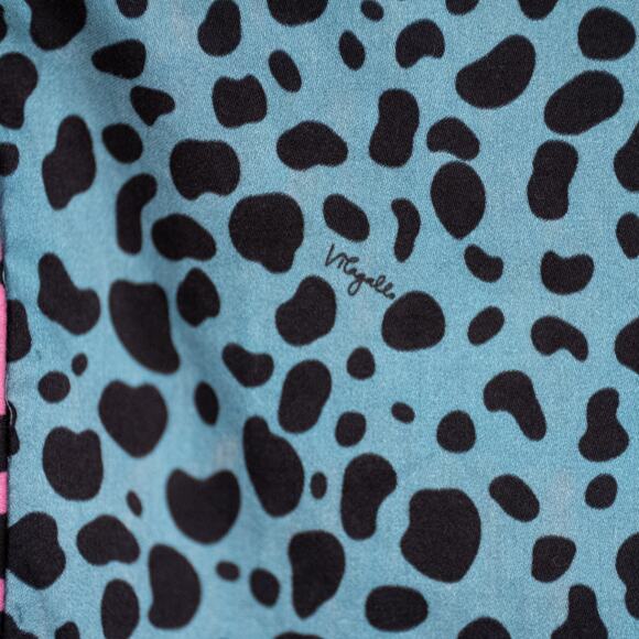 Vilagallo Women's Multicolor Animal Print Top US Size SMALL Colorful Playful Fun - Picture 10 of 10